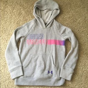 Under armour girls kids hoodie